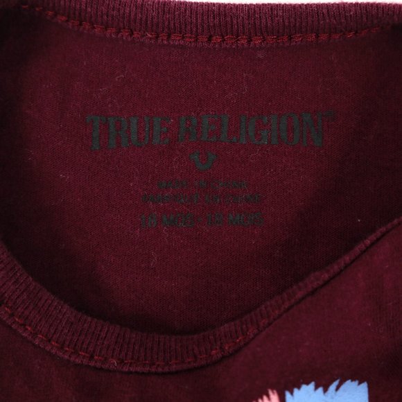 TRUE RELIGION shirt, girl's size 18M - Picture 4 of 4